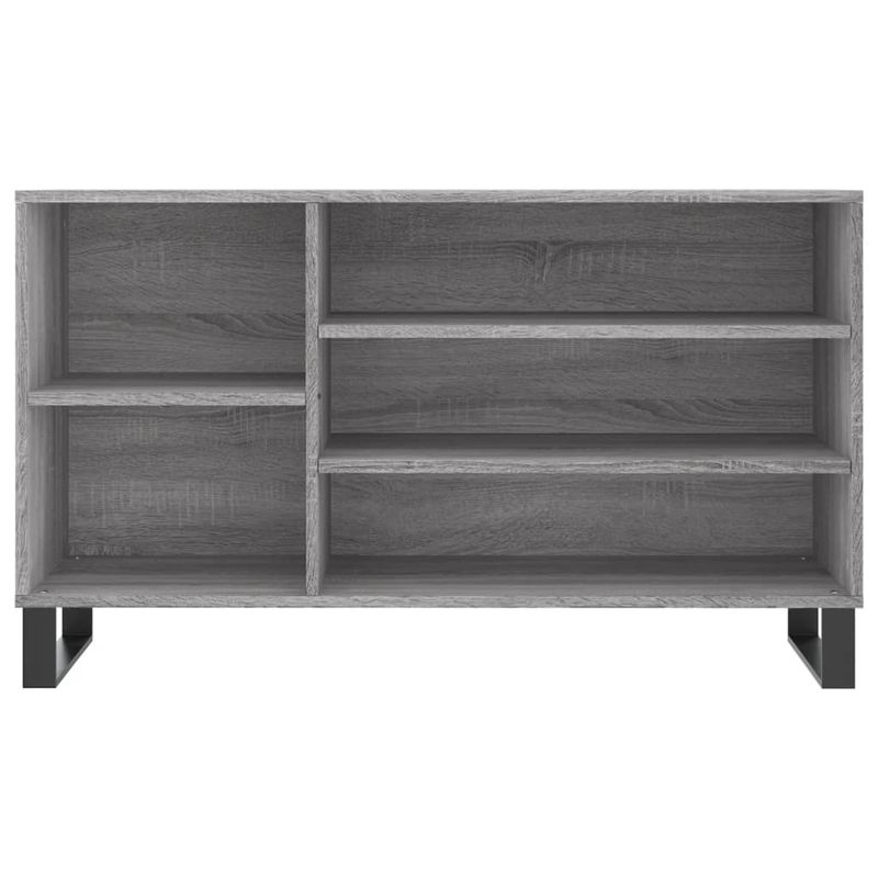 Casa si Gradina - Mobilier - Organizare si depozitare - Organizator incaltaminte - Pantofar, gri sonoma, 102x36x60 cm, lemn prelucrat - Infinity.ro