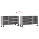 Casa si Gradina - Mobilier - Organizare si depozitare - Organizator incaltaminte - Pantofar, gri sonoma, 102x36x60 cm, lemn prelucrat - Infinity.ro