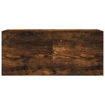 Casa si Gradina - Mobilier - Dulapuri si sifoniere - Dulapuri - Dulap de perete, stejar fumuriu, 80x36,5x35 cm, lemn compozit - Infinity.ro