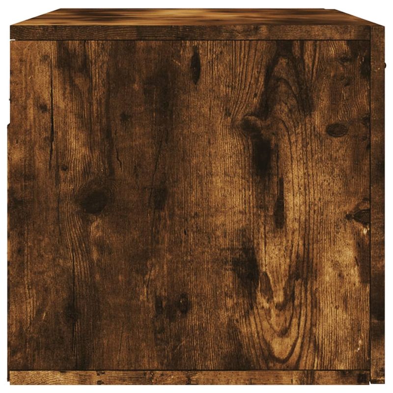 Casa si Gradina - Mobilier - Dulapuri si sifoniere - Dulapuri - Dulap de perete, stejar fumuriu, 80x36,5x35 cm, lemn compozit - Infinity.ro