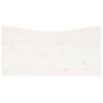 Casa si Gradina - Mobilier - Feronerie si accesorii mobila - Blat de birou, alb, 100x50x2,5 cm, lemn masiv de pin - Infinity.ro
