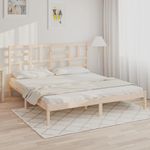 Casa si Gradina - Mobilier - Paturi si accesorii - Paturi - Cadru de pat Super King, 180x200 cm, lemn masiv - Infinity.ro