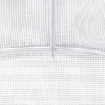 Casa si Gradina - Gradinarit si plante - Sere si solarii - Sera cu cadru din otel, alb, 42 m², 14x3x2 m - Infinity.ro