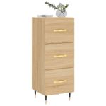 Casa si Gradina - Mobilier - Comode si corpuri - Comode - Servanta, stejar sonoma, 34,5x34x90 cm, lemn compozit - Infinity.ro