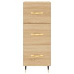 Casa si Gradina - Mobilier - Comode si corpuri - Comode - Servanta, stejar sonoma, 34,5x34x90 cm, lemn compozit - Infinity.ro