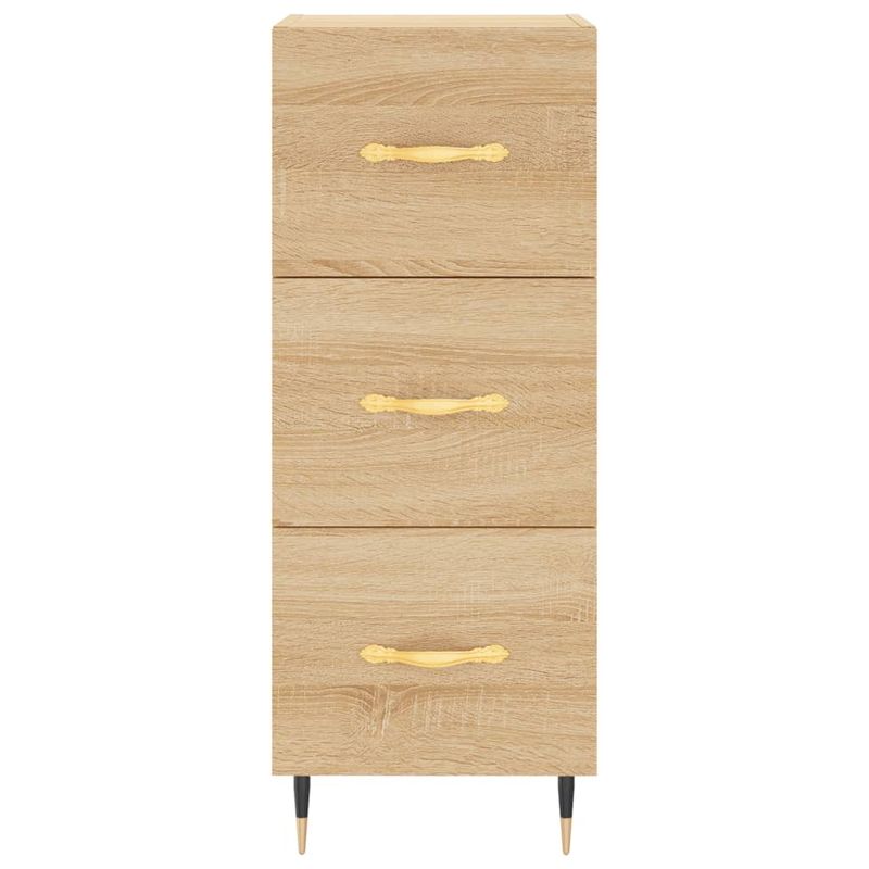 Casa si Gradina - Mobilier - Comode si corpuri - Comode - Servanta, stejar sonoma, 34,5x34x90 cm, lemn compozit - Infinity.ro