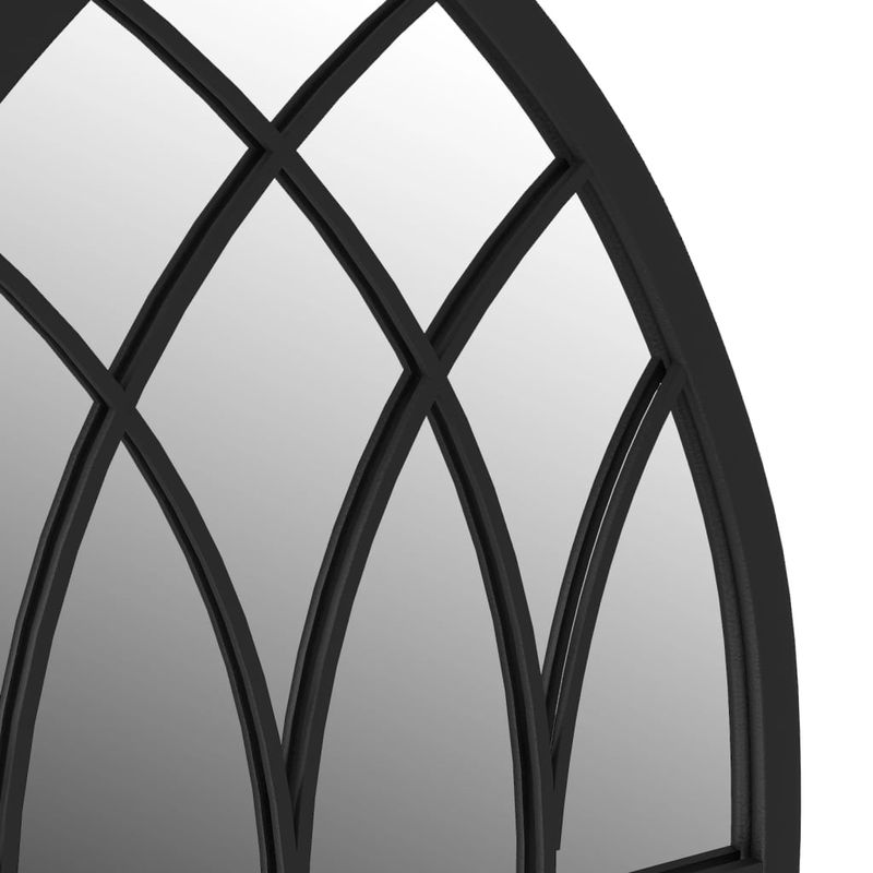 Casa si Gradina - Decoratiuni - Oglinzi - Oglinda, negru, 100x45 cm, fier, utilizare in interior - Infinity.ro