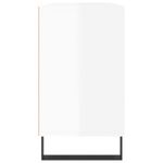 Casa si Gradina - Mobilier - Mobilier baie - Corpuri baie - Dulap pentru baie, alb extralucios, 80x33x60 cm, lemn compozit - Infinity.ro