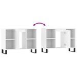 Casa si Gradina - Mobilier - Mobilier baie - Corpuri baie - Dulap pentru baie, alb extralucios, 80x33x60 cm, lemn compozit - Infinity.ro