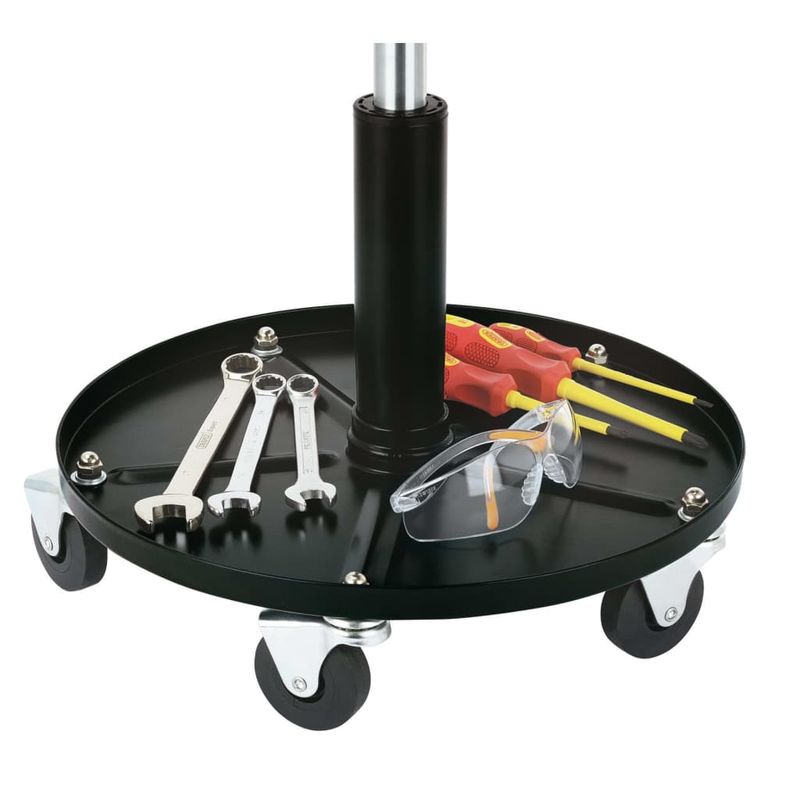 Casa si Gradina - Mobilier - Scaune si fotolii - Scaune - Draper Tools Scaun de lucru reglabil, negru - Infinity.ro