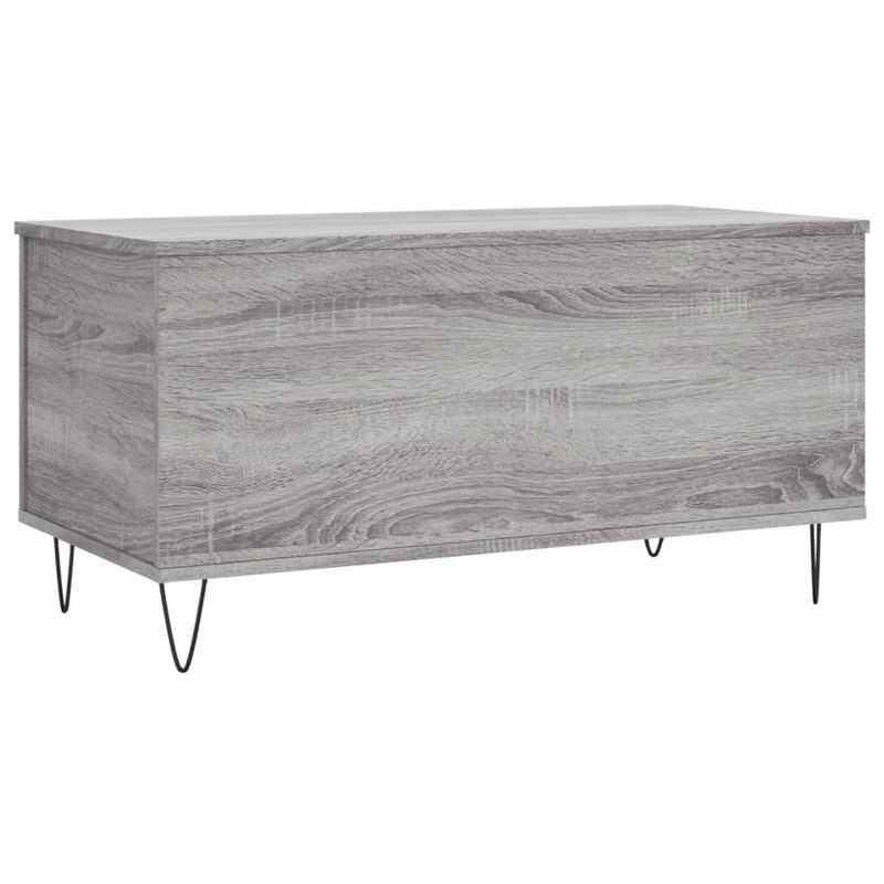 Casa si Gradina - Mobilier - Mese si birouri - Masute de cafea - Masuta de cafea, gri sonoma, 90x44,5x45 cm, lemn compozit - Infinity.ro