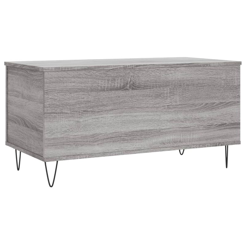 Casa si Gradina - Mobilier - Mese si birouri - Masute de cafea - Masuta de cafea, gri sonoma, 90x44,5x45 cm, lemn compozit - Infinity.ro
