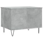 Casa si Gradina - Mobilier - Mese si birouri - Masute de cafea - Masuta de cafea, gri beton, 60x44,5x45 cm, lemn prelucrat - Infinity.ro