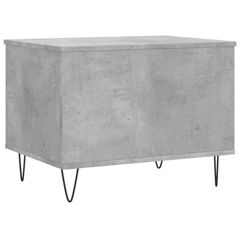 Casa si Gradina - Mobilier - Mese si birouri - Masute de cafea - Masuta de cafea, gri beton, 60x44,5x45 cm, lemn prelucrat - Infinity.ro