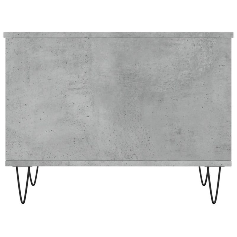 Casa si Gradina - Mobilier - Mese si birouri - Masute de cafea - Masuta de cafea, gri beton, 60x44,5x45 cm, lemn prelucrat - Infinity.ro