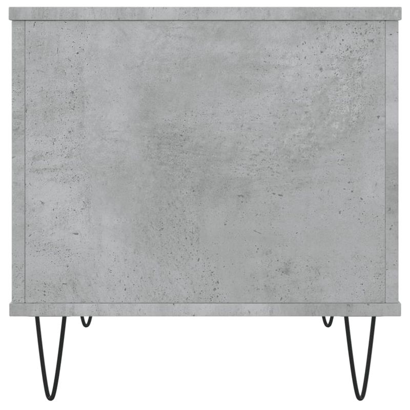 Casa si Gradina - Mobilier - Mese si birouri - Masute de cafea - Masuta de cafea, gri beton, 60x44,5x45 cm, lemn prelucrat - Infinity.ro