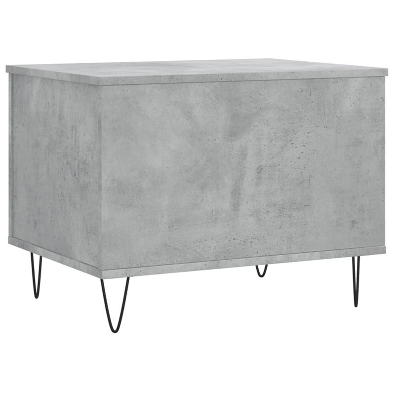 Casa si Gradina - Mobilier - Mese si birouri - Masute de cafea - Masuta de cafea, gri beton, 60x44,5x45 cm, lemn prelucrat - Infinity.ro