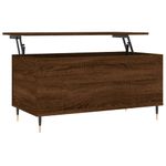 Casa si Gradina - Mobilier - Mese si birouri - Masute de cafea - Masuta de cafea, stejar maro, 90x44,5x45 cm, lemn compozit - Infinity.ro