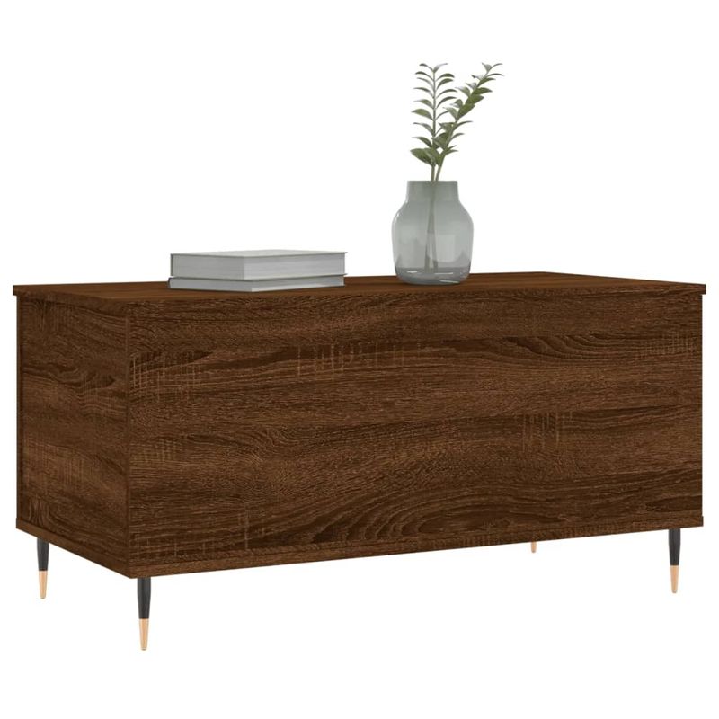 Casa si Gradina - Mobilier - Mese si birouri - Masute de cafea - Masuta de cafea, stejar maro, 90x44,5x45 cm, lemn compozit - Infinity.ro