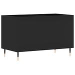 Casa si Gradina - Mobilier - Dulapuri si sifoniere - Dulapuri - Dulap pentru discuri, negru, 74,5x38x48 cm, lemn prelucrat - Infinity.ro