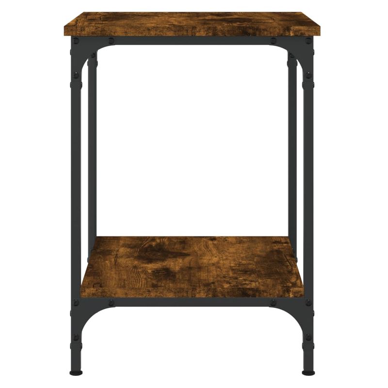 Casa si Gradina - Mobilier - Mese si birouri - Masute de cafea - Masuta de cafea, stejar fumuriu, 40x40x55 cm, lemn prelucrat - Infinity.ro