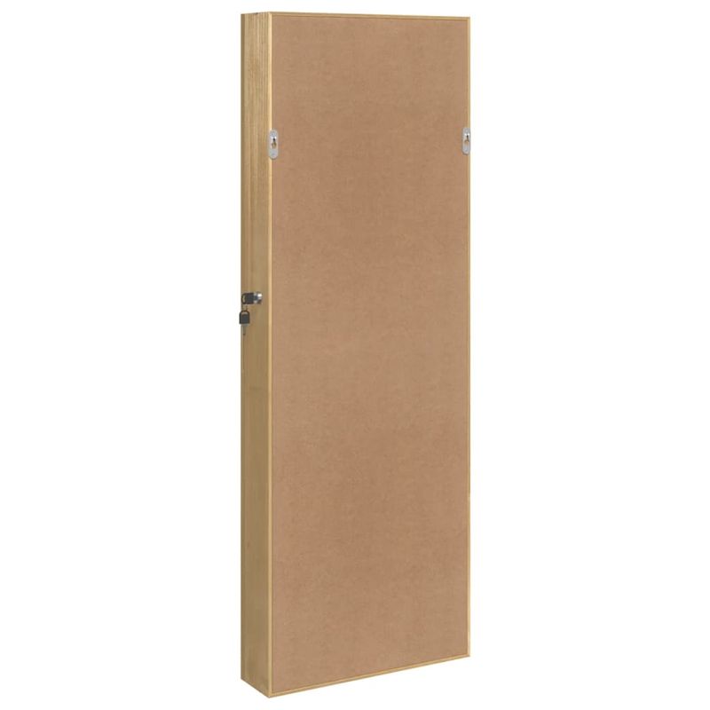 Casa si Gradina - Mobilier - Dulapuri si sifoniere - Dulapuri - Dulap de bijuterii cu oglinda montat pe perete 37,5x10x106 cm - Infinity.ro