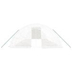 Casa si Gradina - Gradinarit si plante - Sere si solarii - Sera cu cadru din otel, alb, 50 m², 10x5x2,3 m - Infinity.ro