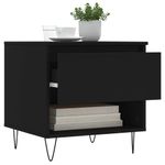 Casa si Gradina - Mobilier - Mese si birouri - Masute de cafea - Masuta de cafea, negru, 50x46x50 cm, lemn prelucrat - Infinity.ro