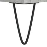 Casa si Gradina - Mobilier - Mese si birouri - Masute de cafea - Masuta de cafea, gri beton, 90x49x45 cm, lemn prelucrat - Infinity.ro