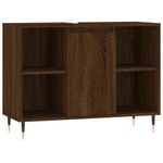 Casa si Gradina - Mobilier - Mobilier baie - Comode baie - Comoda pentru baie, stejar maro, 80x33x60 cm, lemn compozit - Infinity.ro
