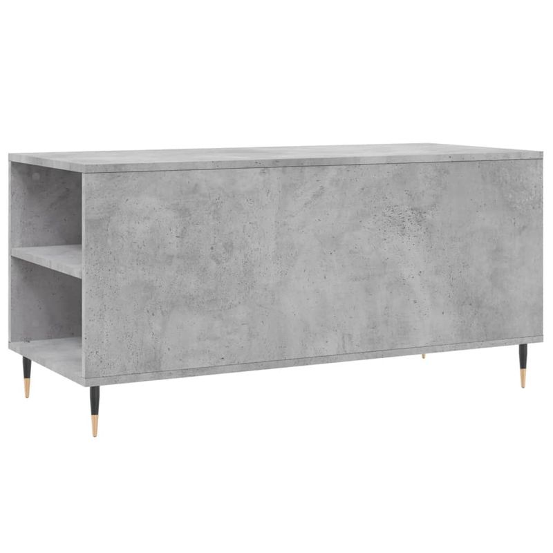 Casa si Gradina - Mobilier - Mese si birouri - Masute de cafea - Masuta de cafea, gri beton, 102x44,5x50 cm, lemn prelucrat - Infinity.ro