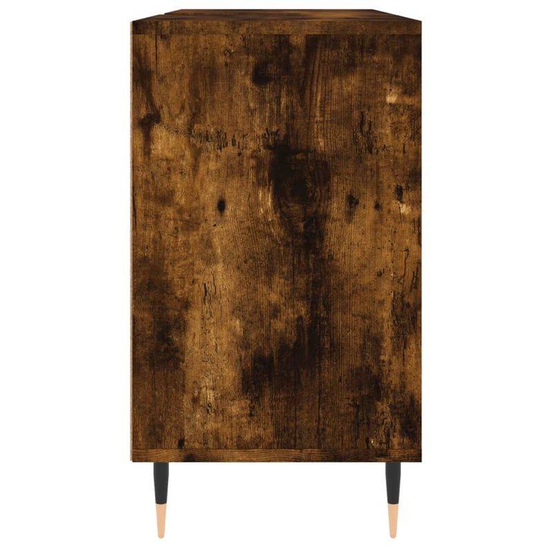 Casa si Gradina - Mobilier - Mobilier baie - Comode baie - Comoda pentru baie, stejar fumuriu, 80x33x60 cm, lemn compozit - Infinity.ro