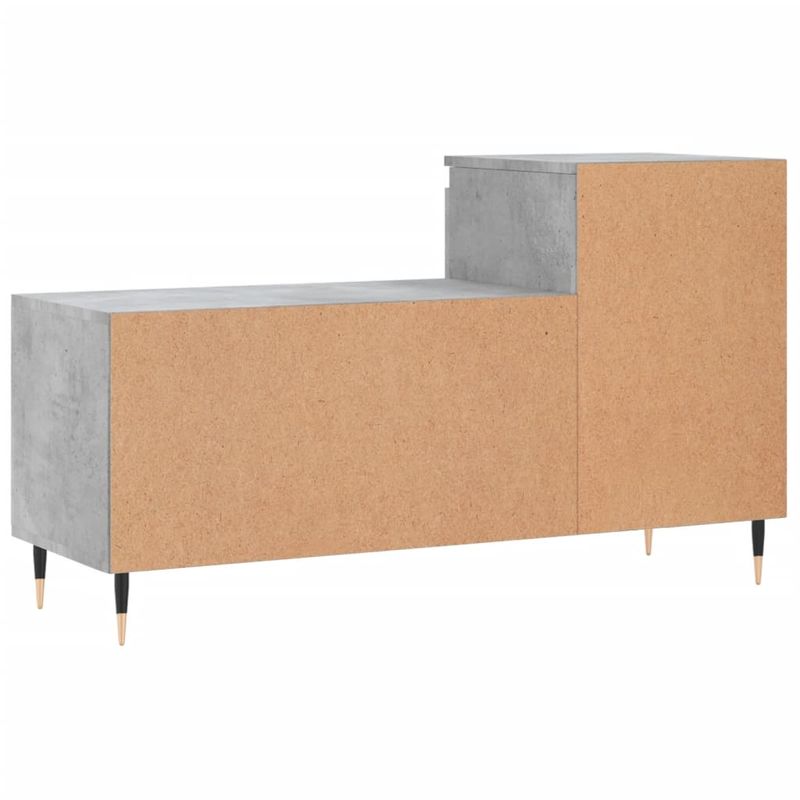 Casa si Gradina - Mobilier - Organizare si depozitare - Organizator incaltaminte - Pantofar, gri beton, 102x36x60 cm, lemn prelucrat - Infinity.ro