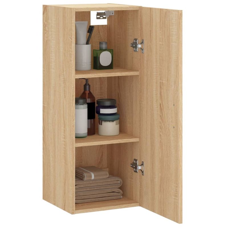 Casa si Gradina - Mobilier - Comode si corpuri - Comode - Dulap montat pe perete, stejar sonoma, 34,5x34x90 cm - Infinity.ro