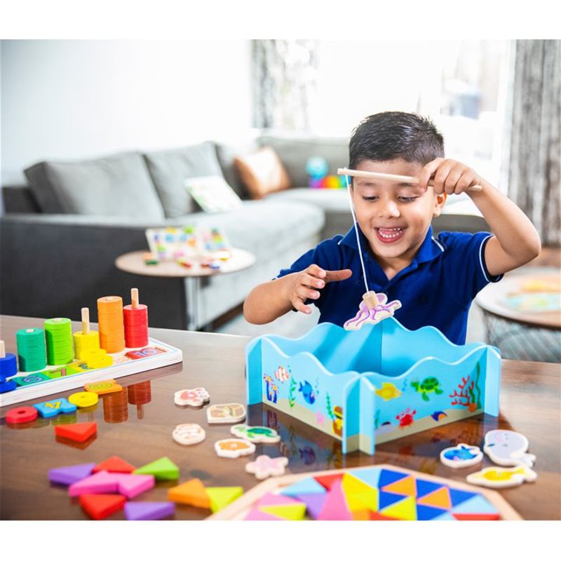 Jucarii, Copii si Bebe - Jucarii si jocuri - Jucarii & jocuri educative - Jucarii interactive - Joc de indemanare La Pescuit - Infinity.ro