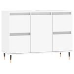 Casa si Gradina - Mobilier - Mobilier baie - Comode baie - Comoda pentru baie, alb, 80x33x60 cm, lemn compozit - Infinity.ro