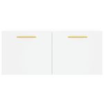 Casa si Gradina - Mobilier - Dulapuri si sifoniere - Dulapuri - Dulap de perete, alb, 80x36,5x35 cm, lemn compozit - Infinity.ro