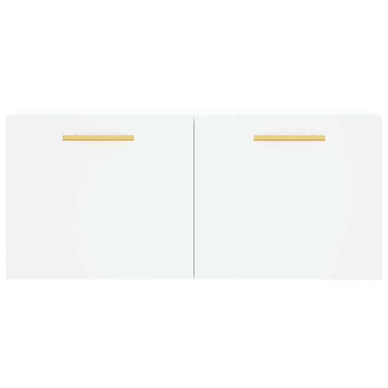 Casa si Gradina - Mobilier - Dulapuri si sifoniere - Dulapuri - Dulap de perete, alb, 80x36,5x35 cm, lemn compozit - Infinity.ro