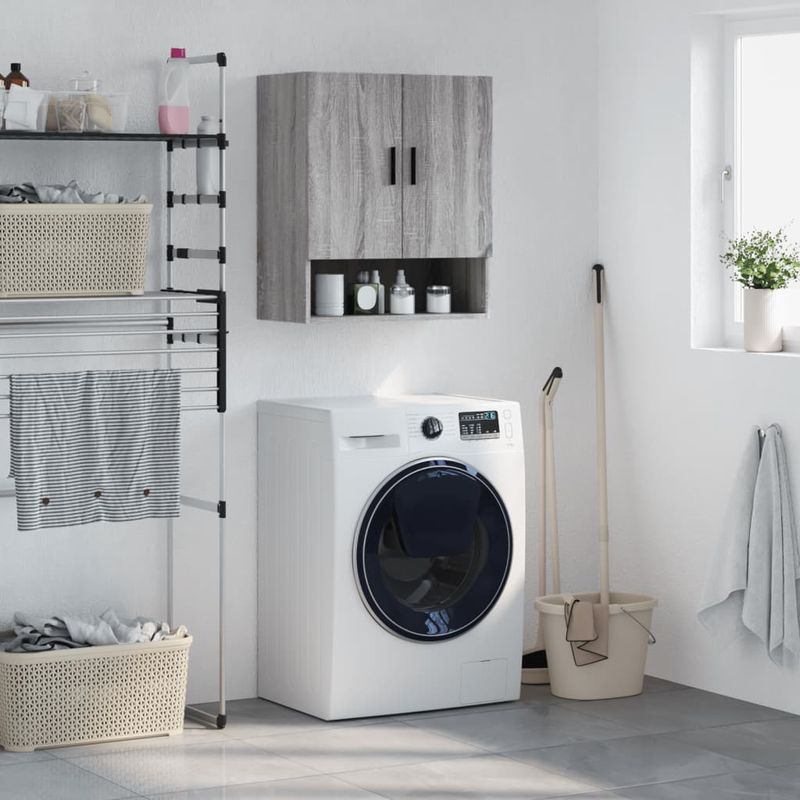 Casa si Gradina - Mobilier - Dulapuri si sifoniere - Dulapuri - Dulap de perete, gri sonoma, 60x31x70 cm, lemn compozit - Infinity.ro