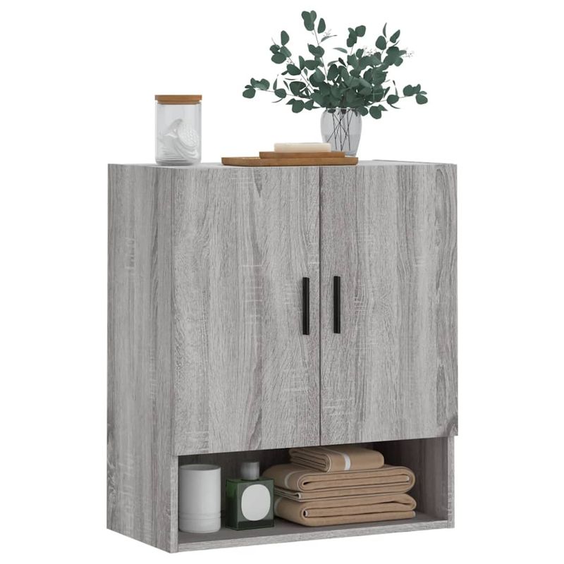 Casa si Gradina - Mobilier - Dulapuri si sifoniere - Dulapuri - Dulap de perete, gri sonoma, 60x31x70 cm, lemn compozit - Infinity.ro