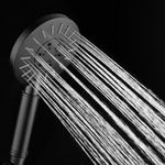 Casa si Gradina - Sanitare - Cazi si cabine de dus - Accesorii cada - Tiger Set de dus Tyne, negru mat - Infinity.ro