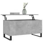 Casa si Gradina - Mobilier - Mese si birouri - Masute de cafea - Masuta de cafea, gri beton, 90x44,5x45 cm, lemn compozit - Infinity.ro