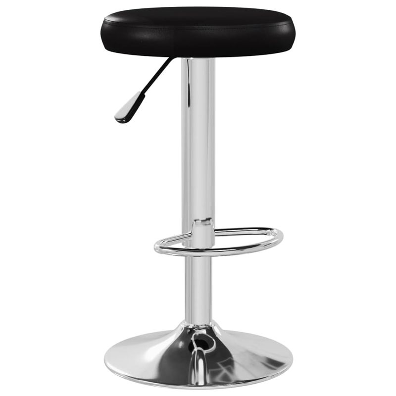 Casa si Gradina - Mobilier - Scaune si fotolii - Scaune - Scaune de bar, 2 buc., negru, piele ecologica - Infinity.ro