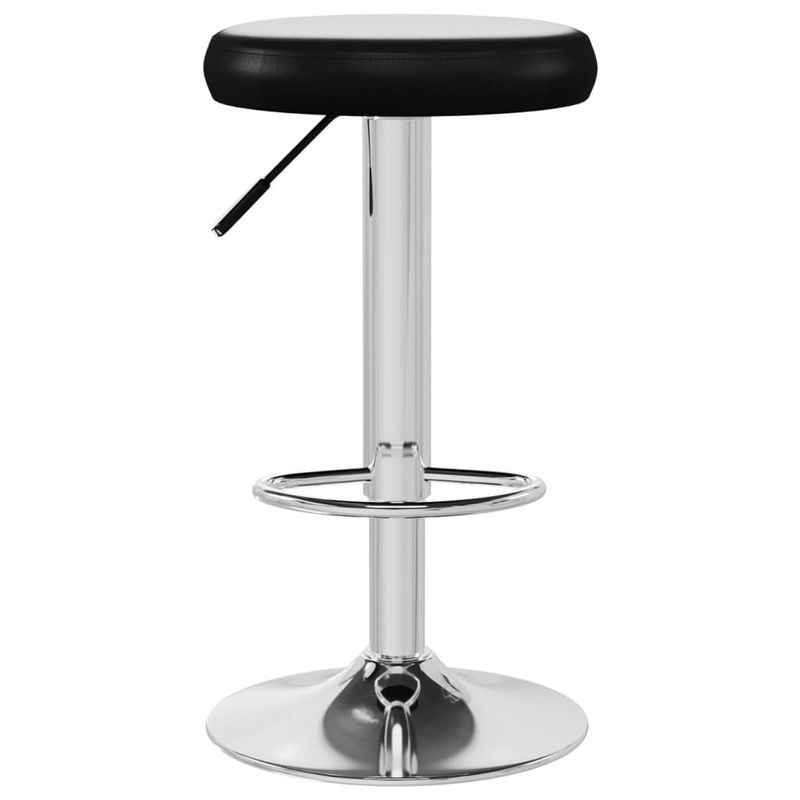 Casa si Gradina - Mobilier - Scaune si fotolii - Scaune - Scaune de bar, 2 buc., negru, piele ecologica - Infinity.ro