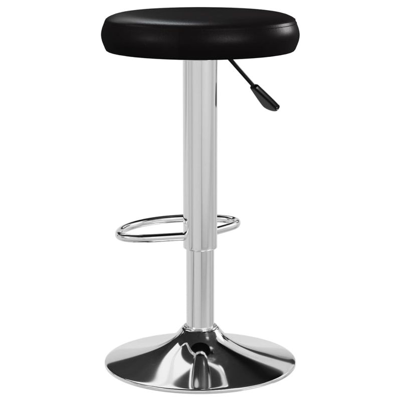 Casa si Gradina - Mobilier - Scaune si fotolii - Scaune - Scaune de bar, 2 buc., negru, piele ecologica - Infinity.ro