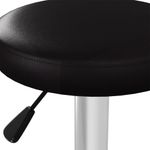Casa si Gradina - Mobilier - Scaune si fotolii - Scaune - Scaune de bar, 2 buc., negru, piele ecologica - Infinity.ro