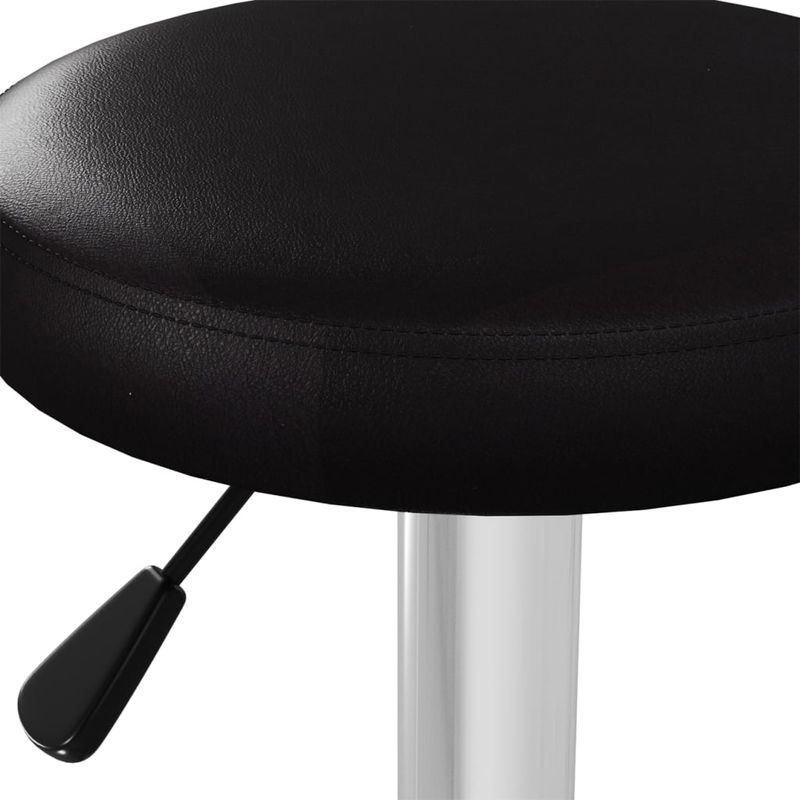 Casa si Gradina - Mobilier - Scaune si fotolii - Scaune - Scaune de bar, 2 buc., negru, piele ecologica - Infinity.ro