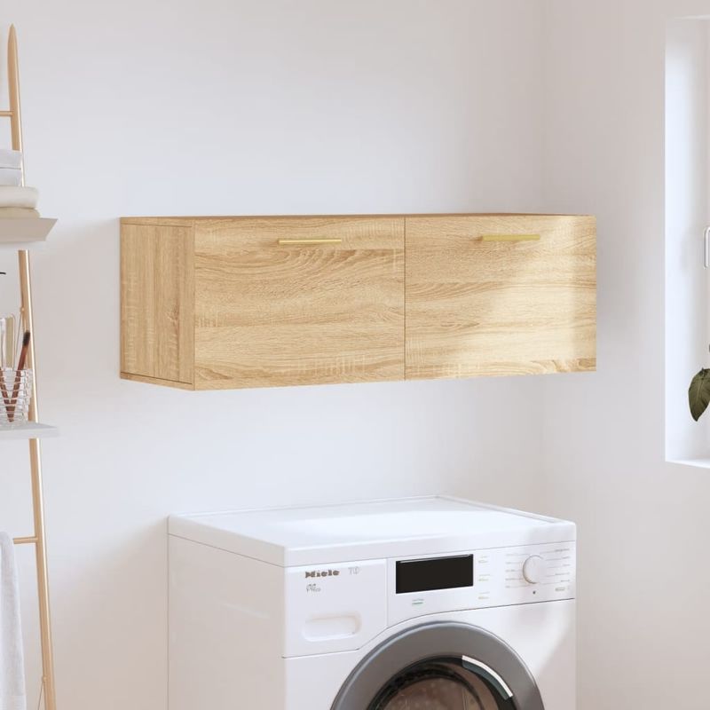 Casa si Gradina - Mobilier - Dulapuri si sifoniere - Dulapuri - Dulap de perete, stejar sonoma, 100x36,5x35 cm, lemn prelucrat - Infinity.ro