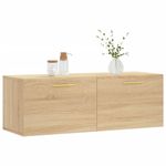 Casa si Gradina - Mobilier - Dulapuri si sifoniere - Dulapuri - Dulap de perete, stejar sonoma, 100x36,5x35 cm, lemn prelucrat - Infinity.ro