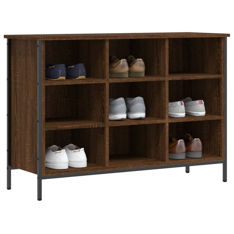 Casa si Gradina - Mobilier - Organizare si depozitare - Organizator incaltaminte - Pantofar, stejar maro, 100x35x70 cm, lemn compozit - Infinity.ro